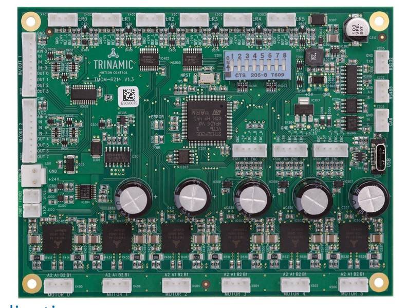 Trinamic发布6轴步进电机驱动模块TMCM-6214-TRINAMIC代理商 步进电机驱动 驱动IC 深圳市智联微电子有限公司